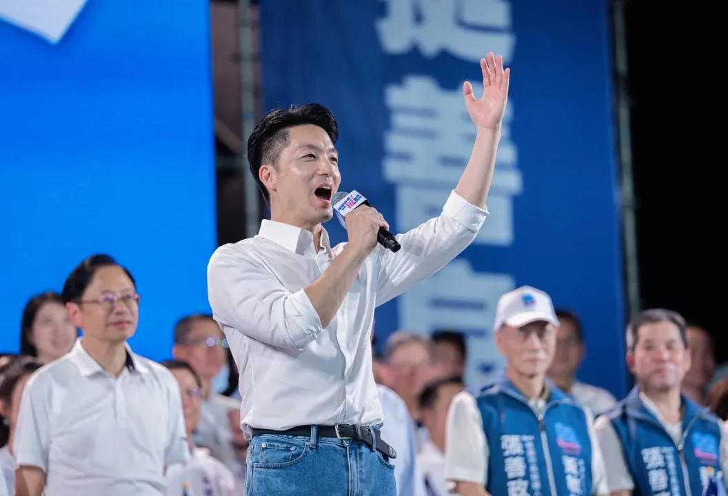 民調做再離譜也沒有用!沈政男曝蔣萬安贏沈伯洋「定海神針」