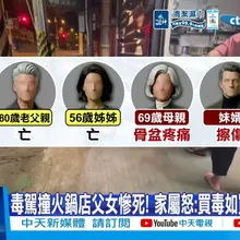 【每日必看】毒駕撞火鍋店父女慘死! 家屬怒:買毒如買菜沒人管! 20260524