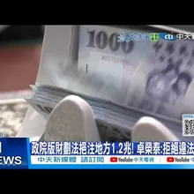 【每日必看】政版財劃法挹注地方1.2兆! 卓榮泰:拒絕違法編列! 20251120