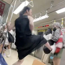 遭Fumi阿姨踹飛…北捷嬤一度強制住院　家屬：還精神分裂