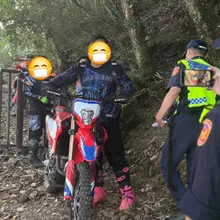 影/巡查員查獲3男騎越野機車闖馬武霸山　雪管處要罰了