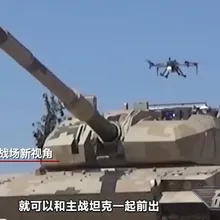 戰力爆表!央視曝光陸VT-5坦克配裝無人機 成戰車「千里眼」