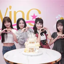 台鋼Wing Stars生日會!Nina感動落淚、筱雯變身公主
