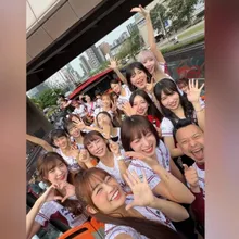 中職/河智N2001513564媛、禹洙漢驚喜現身!桃猿封王遊行 破千球迷同慶