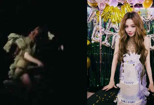 張靚穎出事了！摔下2公尺高舞台濺血　本人發聲報平安