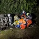 影/苗栗農用搬運車翻覆悲劇　果農壓車溝邊不治身亡