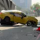 台灣大道嚴重車禍！野馬衝撞人行道　波及3車、變電箱