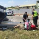影/出事瞬間！台中向上路「砂石車慘翻」司機慘變血衣男