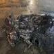 澎湖電動機車突起火居民提水桶滅火　機車燒成廢鐵