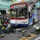 北市行人遭公車捲入車底　無呼吸心跳送醫搶救