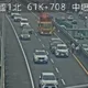 國道1號中壢段6車連環撞　壅塞回堵5公里
