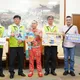 吊車大王擔任打詐大使　胡漢龑攜手澎縣府宣導防詐