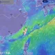 氣象署揭密風場圖「神祕藍線」真實身分:滯留鋒面雨區