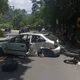 影/北宜公路喜美逆撞賓士、重機 4人受傷送醫