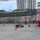 新北汐止機車遭小貨車撞飛 騎士不治乘客重傷