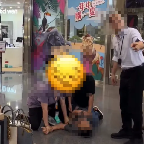 苗栗尚順育樂世界驚傳暴力事件!男子砸店、咬傷員工遭警方逮捕