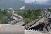 台東6.8強震／好消息！高寮大橋斷裂3人跌落20公尺橋下　證實全獲救無大礙