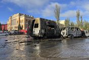 快訊/烏克蘭首都基輔傳出三聲爆炸巨響！美聯社：疑似導彈襲擊