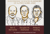 快訊／諾貝爾經濟學獎揭曉！3美國學者「研究金融危機」共獲殊榮