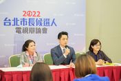 【影】台北市長選舉辯論/給自己打幾分？蔣萬安：留給市民評斷