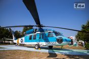 影/921地震、莫拉克風災救援！S-70C直升機陳列彰化　海鷗精神留傳