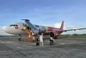 影/越捷航空飛一半遇「技術性問題」轉降菲律賓　214名乘客受影響