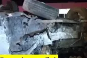 屍塊四散！泰國賓士休旅車撞雙載姐妹花　汽車機車「卡」水泥牆2女慘死