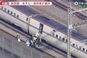 影/高架電纜垂落軌道！日本3條新幹線停駛　逾12萬人受影響