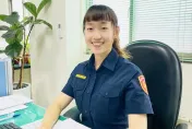 50年來首位！27歲靚女任臺中港警總隊中隊長　來頭可真不小