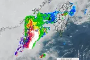 慎防雷陣雨！台灣海峽南部驚見「線狀對流」　閃電訊號1分鐘破600次