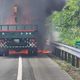 南投國道大火！「巨量濃煙蓋車道」直擊