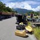 影/花蓮貨車突煞車遭砂石車追撞　2人骨折送醫