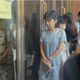 影/柯文哲北院開羈押庭小草聲援　陳佩琪面露擔憂