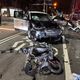 影/中壢機車「破百時速」對撞警車　男連闖13紅燈、人被逮