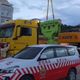 開車10小時馳援花蓮！「吊車大王」救災車隊抵光復鄉