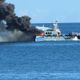 影/基隆外海火燒船！消防船、海巡出動打火　7人獲救