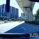 行車驚魂！機捷領航南路高架橋集水帶飛落砸車　幸無傷亡