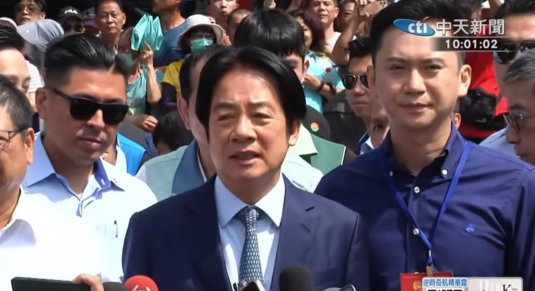 賴清德11日籲在野放下屠刀。(圖/中天新聞)