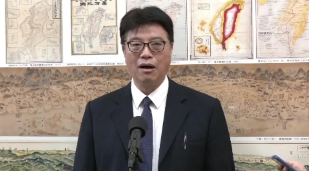 陸委會主委邱垂正。(圖/中天新聞)