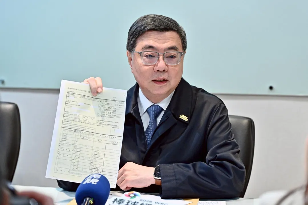 卓榮泰秀日本私人行程自費單據共計近214萬元(圖/行政院提供)