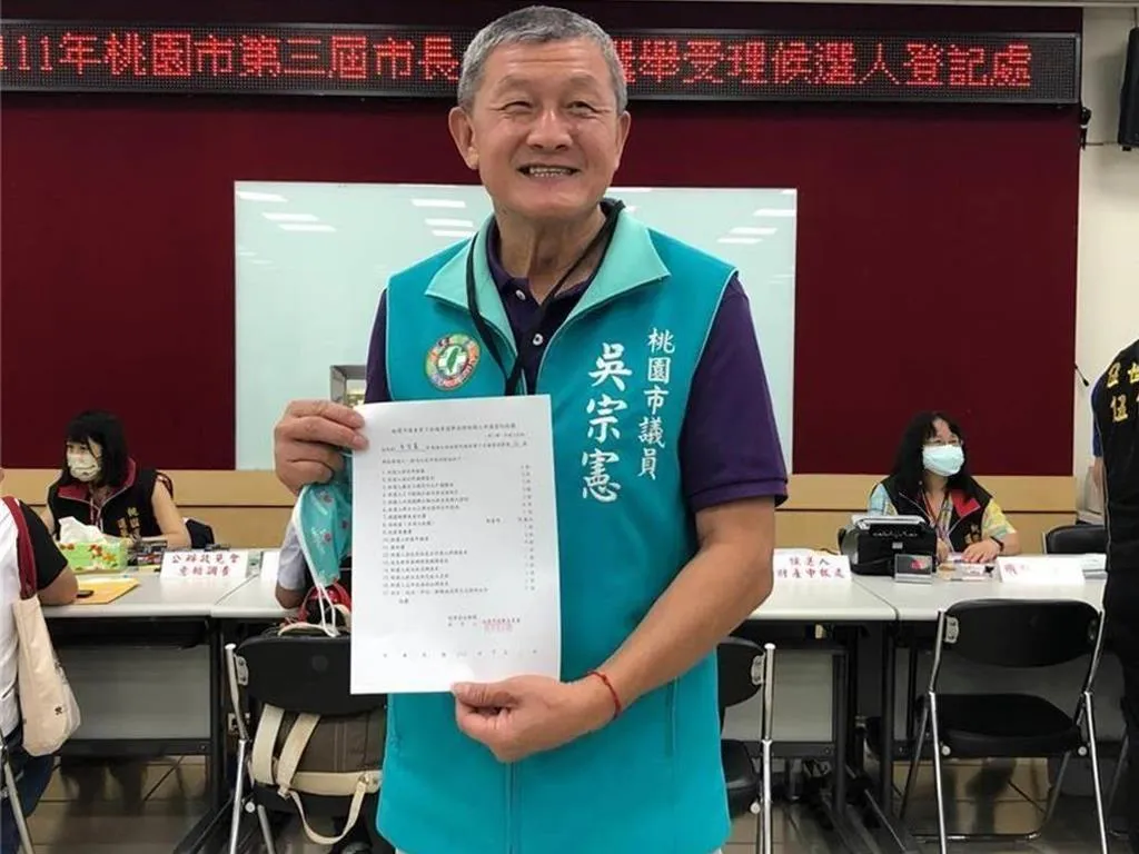 民進黨前桃園市議員吳宗憲遭收押！詐領助理費1455萬　移審裁定羈押禁見