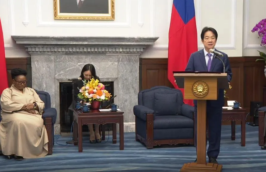 接見史瓦帝尼國王特使　賴總統：台、史不向霸權屈服