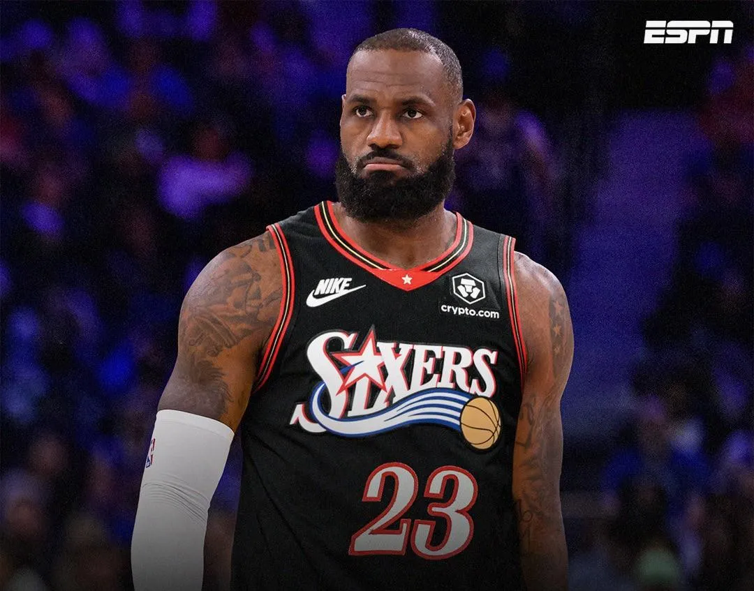 NBA/超級震撼彈!詹皇跌破眾人眼鏡 2年800萬美元加盟費城七六人