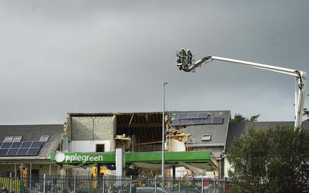 愛爾蘭加油站爆炸釀10死！轟一聲「150m外都聽得到」　店面遭炸穿屋頂塌陷