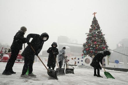 東北亞也急凍！南韓週末各地大雪　首爾體感溫度下探-21度