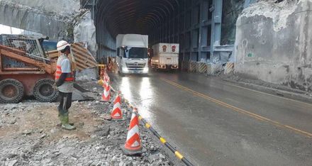 蘇花公路坍塌搶通　18日前「每天3時段」放行　遇2狀況恐封路