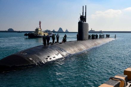 美核動力快攻潛艇「春田號」抵釜山　嚇阻北韓意味濃