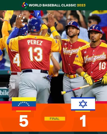 WBC棒球經典賽/委內瑞拉5比1勝以色列　4戰全勝晉複賽