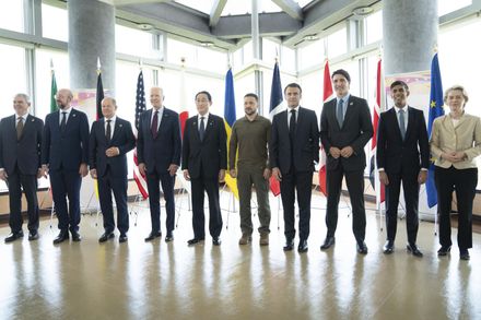 澤倫斯基出席G7峰會尋求盟友支持　拜登承諾新一輪軍援