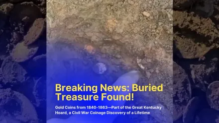 天降橫財！男子意外在自家農場挖出700多枚舊硬幣　價值數百萬美金
